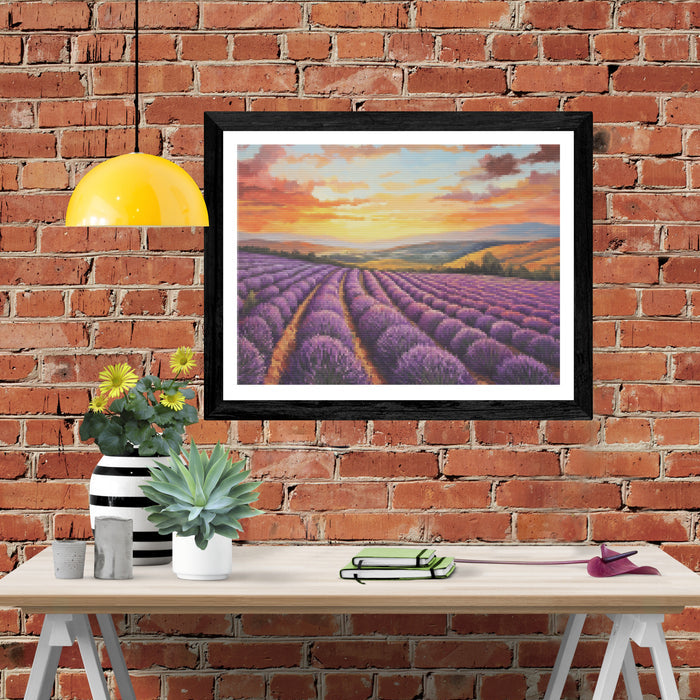 Lavender Breeze at Sunset
