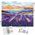 Lavender Fields in Spring Breeze
