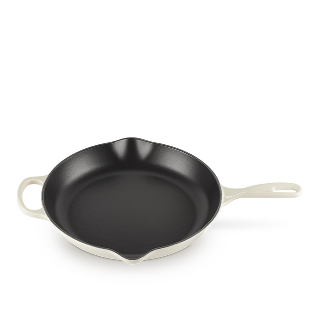 Le Creuset 30cm Signature Iron Handle Skillet - Meringue