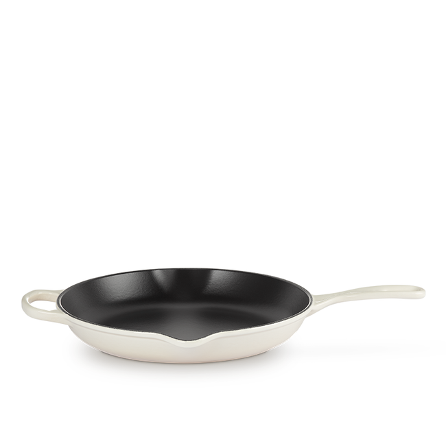 Le Creuset 30cm Signature Iron Handle Skillet - Meringue