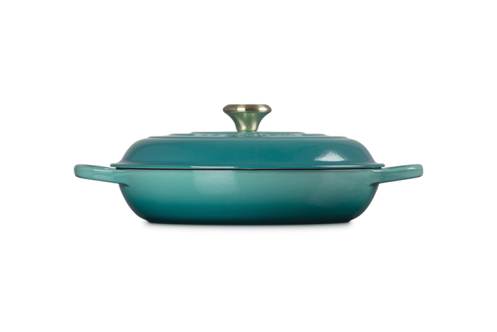 Le Creuset 3.5L Braiser - Bleu Riviera