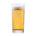Longhorn Deep Carved Highball Glasses made in the USA - Your Western Decor
