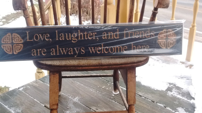 Wooden Sign
Made in USA
Green or White
30 Inches Long
Olde Church Emporium
Amish Made