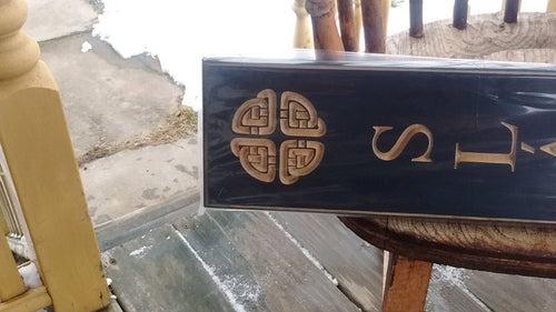 Wooden Sign
Made in USA
Green or White
30 Inches Long
Olde Church Emporium
Amish Made