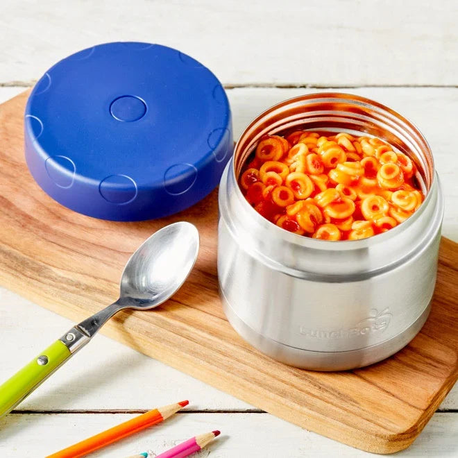 Lunchbots Wide Thermal Food Container 12oz - Navy
