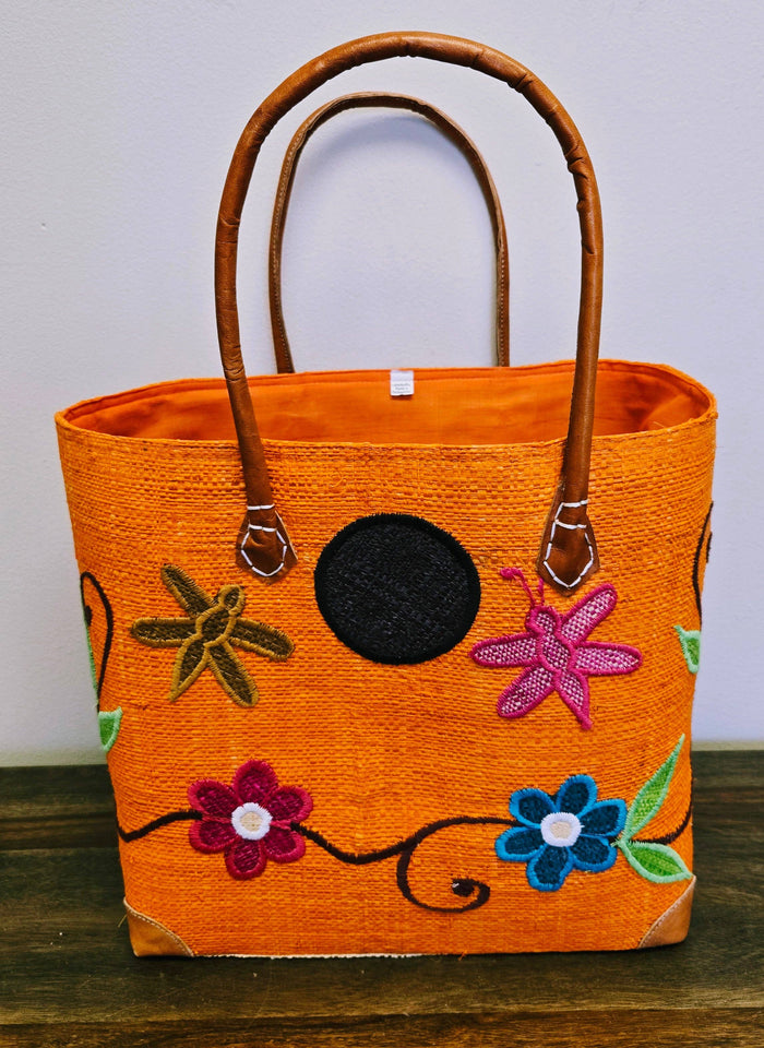 Madagascar Floral Tote Bag