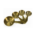 Maison Plus Gold Measuring Cups - Set of 4