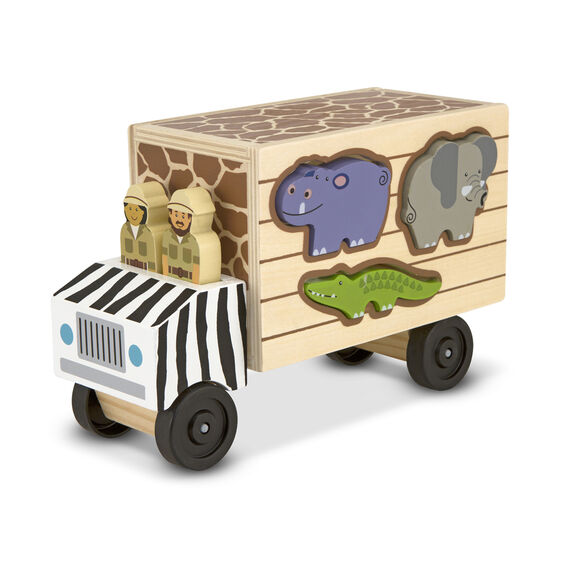 Melissa and Doug Animal Rescue Wooden 10 Piece Play Set Ages 2+