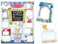 Melissa and Doug Complete the Picture Pad 48 Pages, 12 Designs Item # 3768