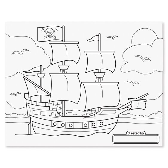 Melissa and Doug Jumbo Multi-Theme Coloring Pad Blue 000772042260 50 Pages Ages 3+
