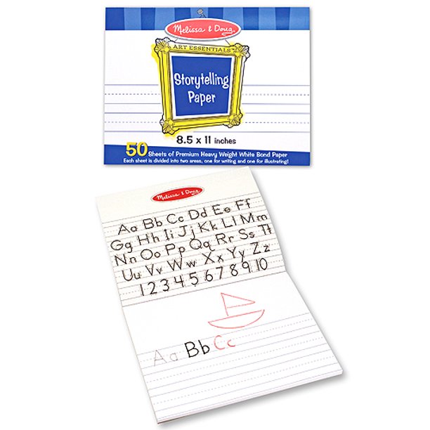 Melissa and Doug Storytelling Paper Pad (8.5"x 11") 50 Sheets Item # 4103