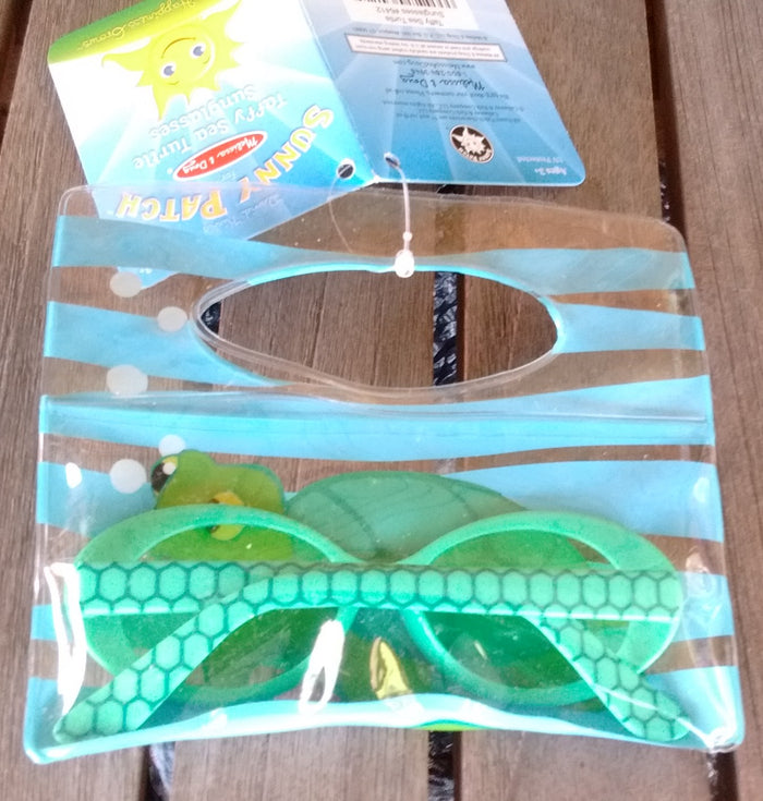 Melissa and Doug Taffy Sea Turtle Sunglasses 000772064125 UV Protected Ages 3+