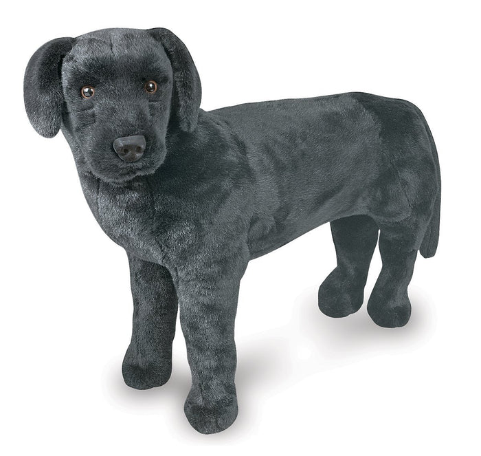 Melissa & Doug - Giant Black Labrador - Lifelike Stuffed Animal Dog (over 2 feet tall) - Olde Church Emporium