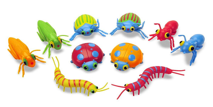 Melissa & Doug - Sunny Patch Bag of Bugs 10 Pieces Ages 3+ [Home Decor]- Olde Church Emporium