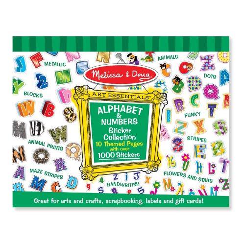 Melissa & Doug Alphabet and Numbers Sticker Collection Ages 5+ # 4191
