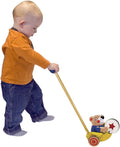 Melissa & Doug Deluxe Drumming Bear Push Toy, Toddler Toy, Ages 1+