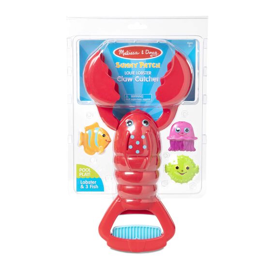 Melissa & Doug Louie Lobster Claw Catcher Pool Toy Ages 5+ Item # 6669