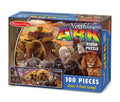 Melissa & Doug Noah's Ark Jumbo Jigsaw Floor Puzzle (100 pcs, over 4 feet long) - Olde Church Emporium