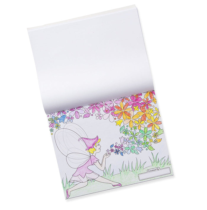 Melissa & Doug - Princess & Fairy Jumbo Coloring Pad [Home Decor]- Olde Church Emporium