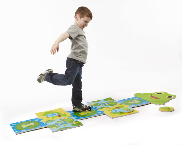 Melissa & Doug Sunny Patch Froggy Hopscotch Game Ages 5+ Item # 6275 Indoor Outdoor Game