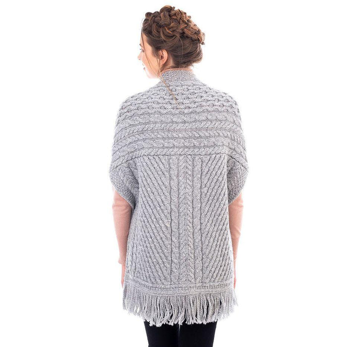 Merino Wool Ladies Pocket Shawl 4 Colors Made in Ireland - Olde Church Emporium