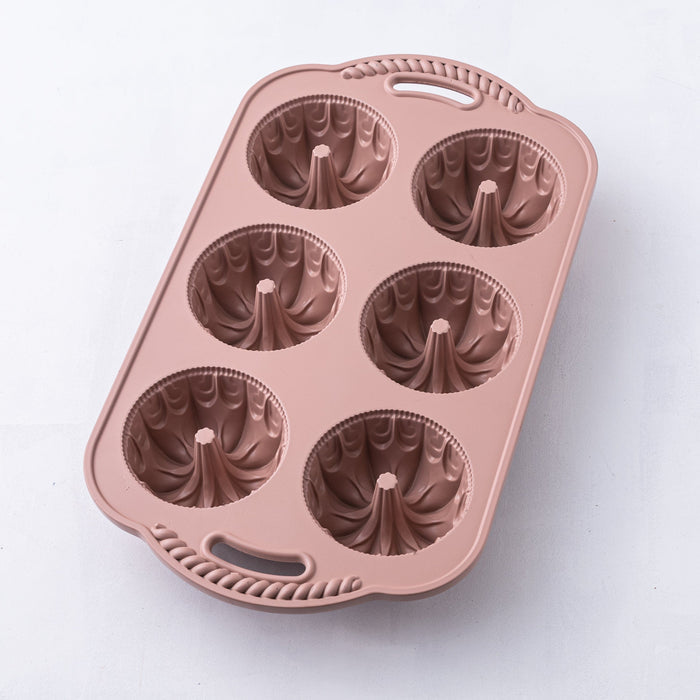 TheMix Shop Rose Gold Mini Bundt Cake Tin