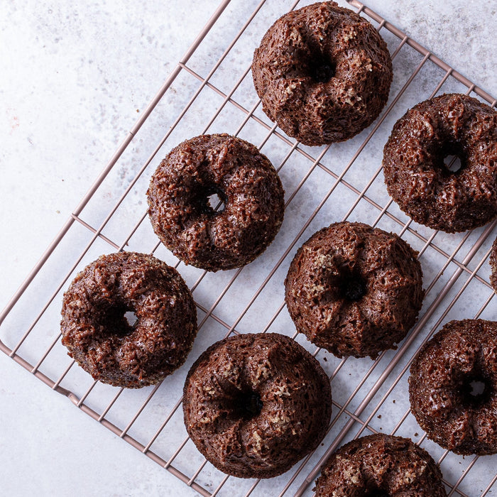 TheMix Shop Rose Gold Mini Bundt Cake Tin