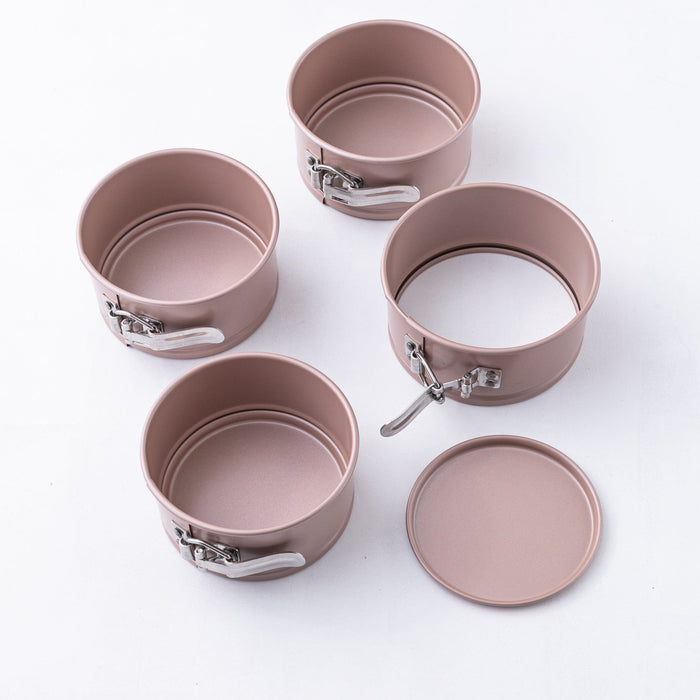 TheMix Shop Bakeware Mini Springform Cake Pans (Set of 4)