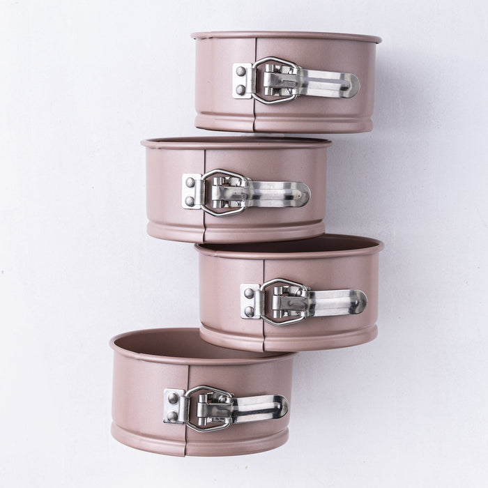 TheMix Shop Bakeware Mini Springform Cake Pans (Set of 4)