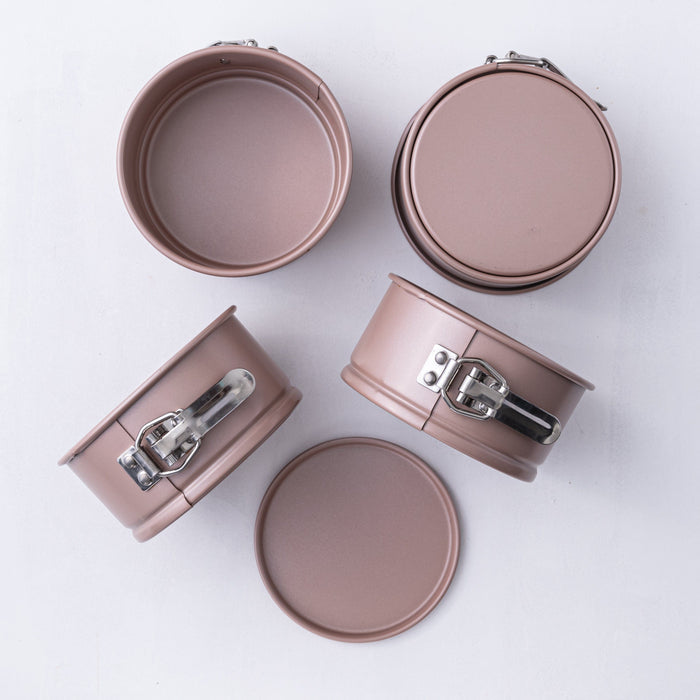 TheMix Shop Bakeware Mini Springform Cake Pans (Set of 4)
