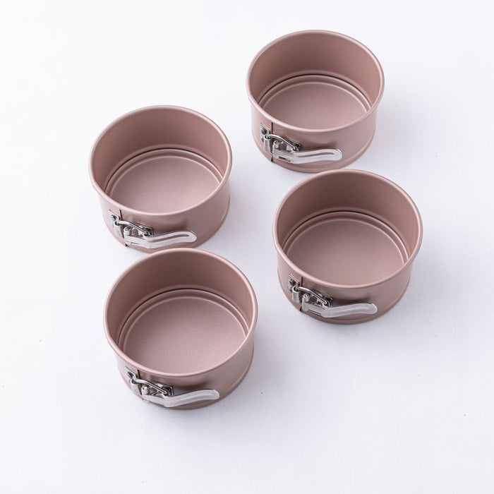 TheMix Shop Bakeware Mini Springform Cake Pans (Set of 4)
