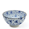 Miya Asanoha 4.5" Bowl - Monyou Blue Star