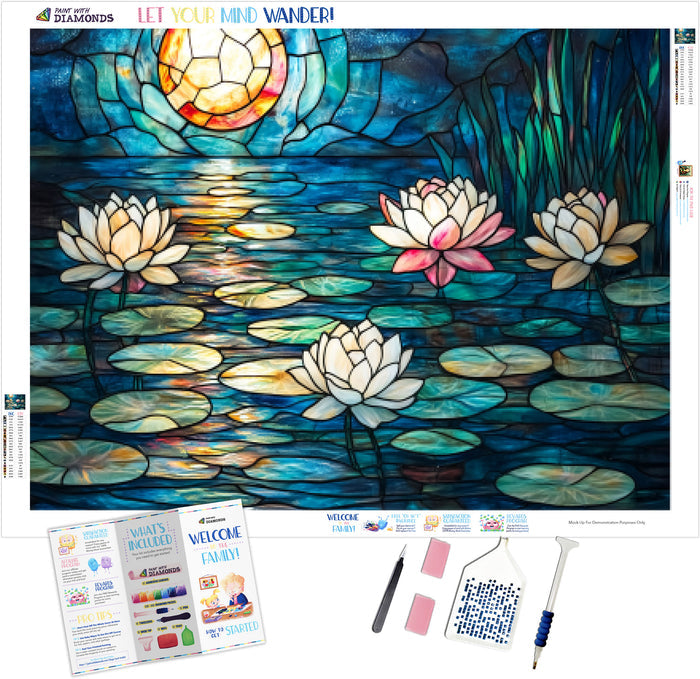 Moonlit Lotus Serenity