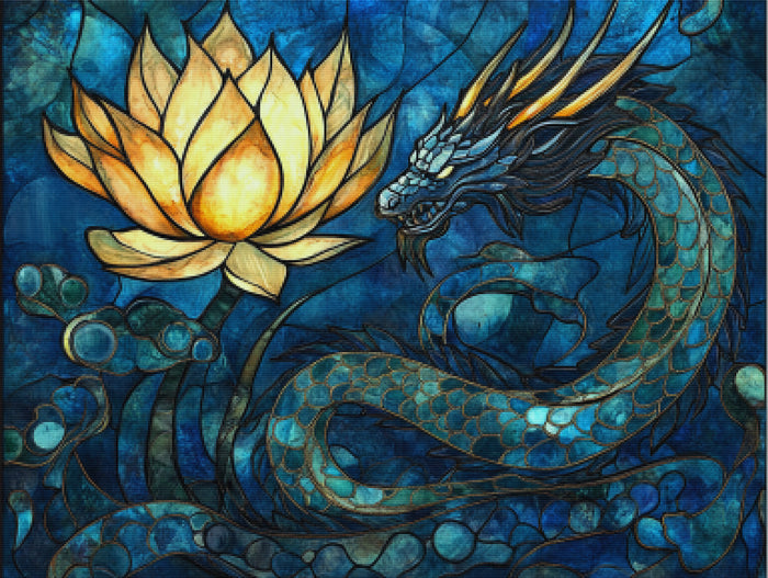 Mystic Lotus and the Celestial Dragon