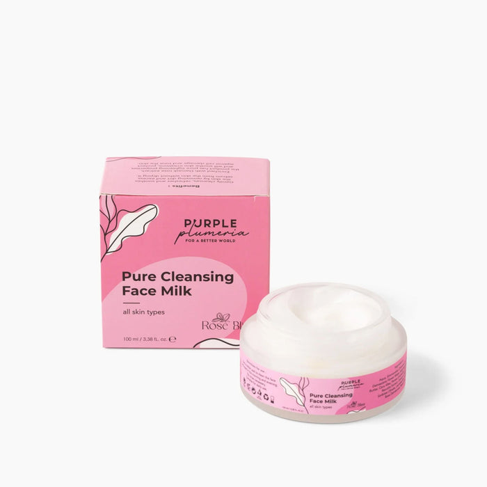 Natural Cleansing Face Milk – Rose Bliss – Hydrating & Refreshing for Everyday Use