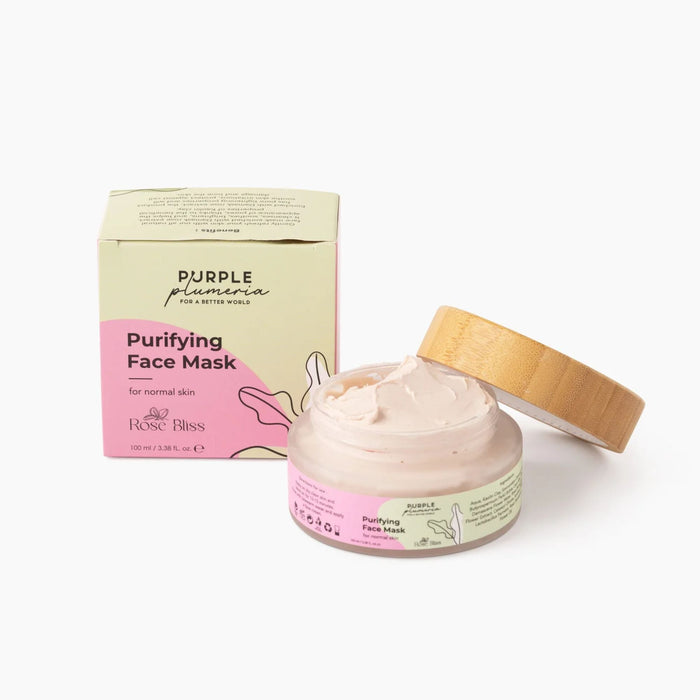 Natural Face Mask – Rose Bliss – Hydrating & Soothing for Glowing Skin