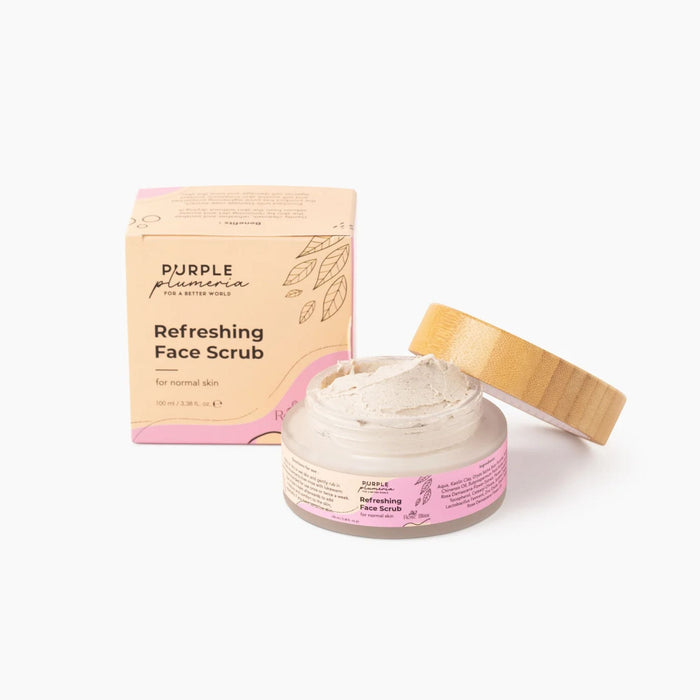 Natural Face Scrub – Rose Scent – Gentle Exfoliation & Hydration for Radiant Skin