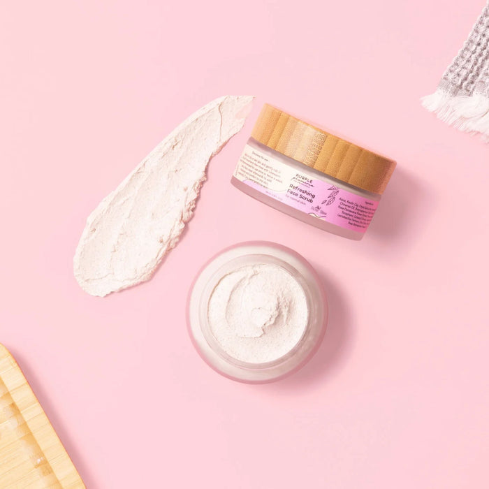 Natural Face Scrub – Rose Scent – Gentle Exfoliation & Hydration for Radiant Skin