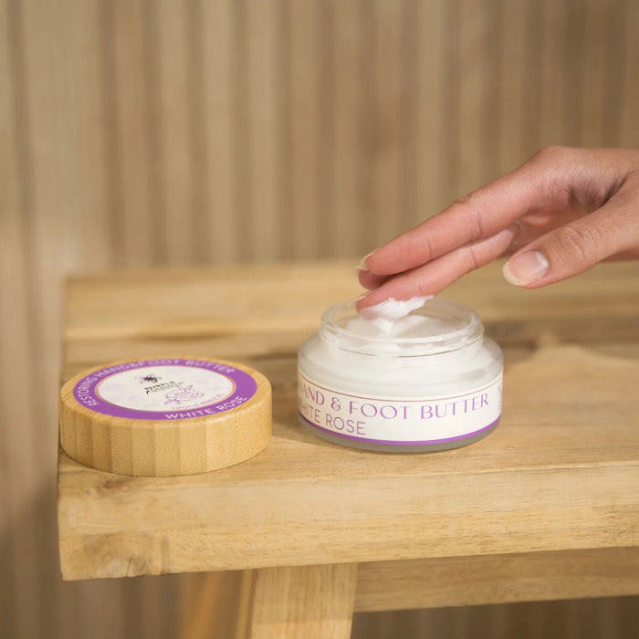 Natural Hand & Foot Butter (Rose or Coconut scent), hydrating & nourishing