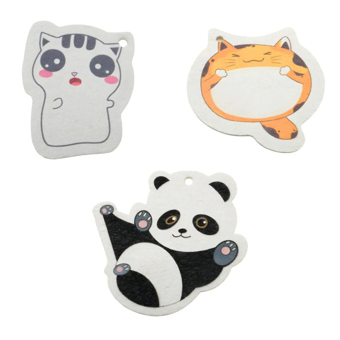 Natural Kid Bath Sponges – Eco-Friendly & Compostable –  3 Fun Animal Shapes