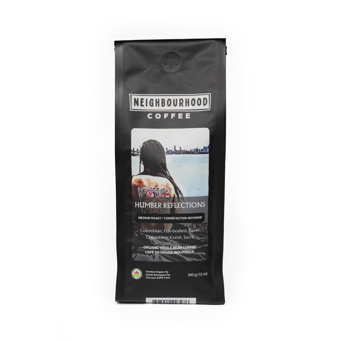 Neighbourhood Coffee Humber Reflections  Medium Roast | 100% Organic, Premium Arabica  340g / Ground