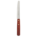 Nogent French Serrated Dinner Knife 4.25" - Hornbeam