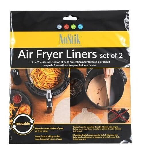 Nostik Air Fryer Liner set of 2 - Round