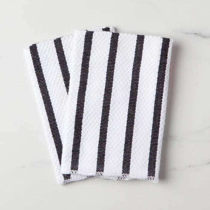 Now Designs Basketweave Dishcloths set of 2 - Black