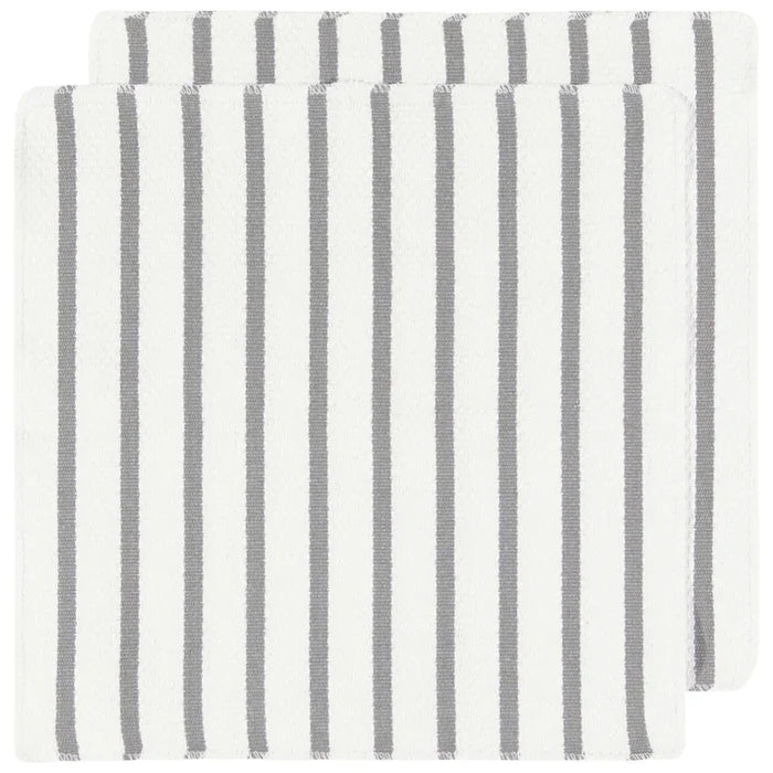Now Designs Basketweave Dishcloths set of 2 - London Gray