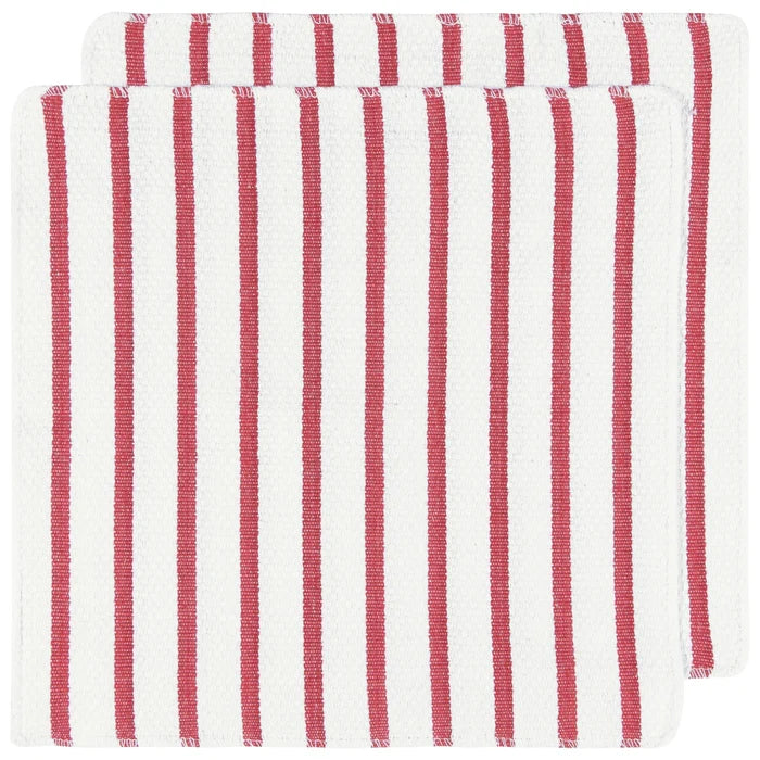 Now Designs Basketweave Dishcloths set of 2 - Red