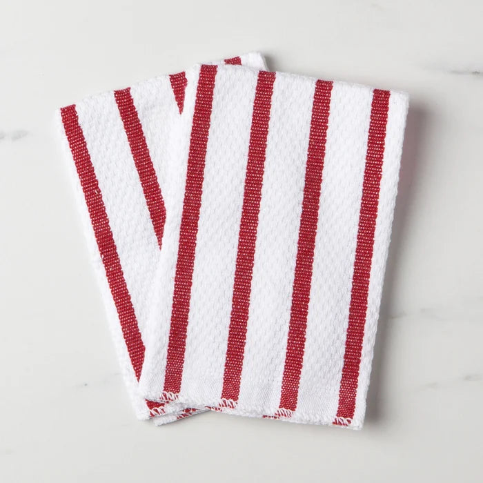 Now Designs Basketweave Dishcloths set of 2 - Red