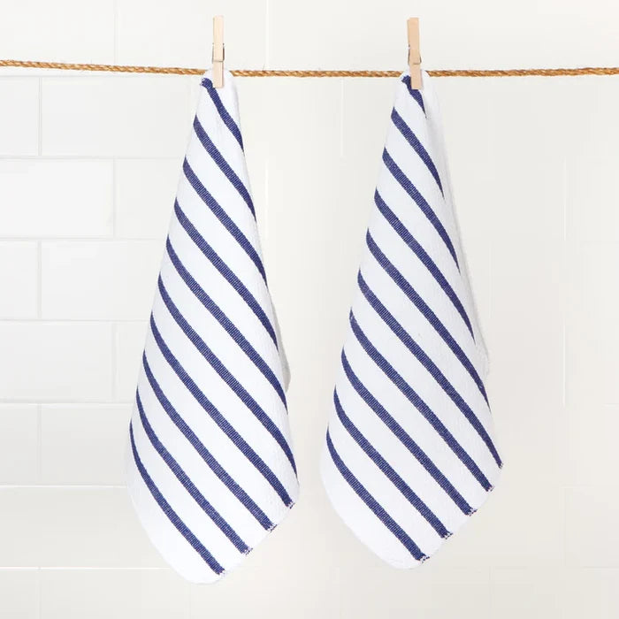 Now Designs Basketweave Dishcloths set of 2 - Royal Blue