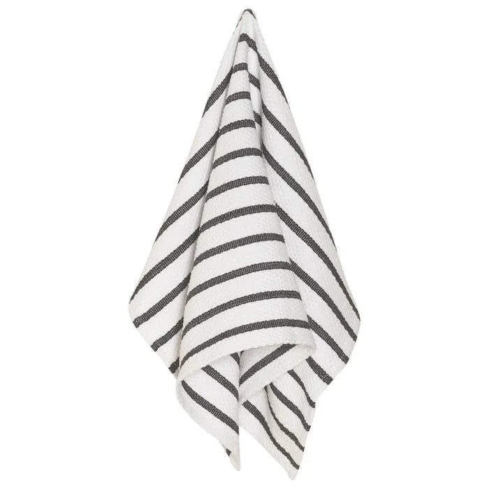 Now Designs Basketweave Dishtowel - Black