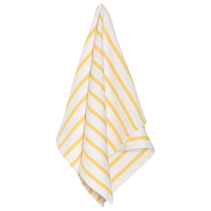 Now Designs Basketweave Dishtowel - Lemon